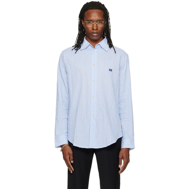 Photo: Wales Bonner Blue Atlantic Shirt