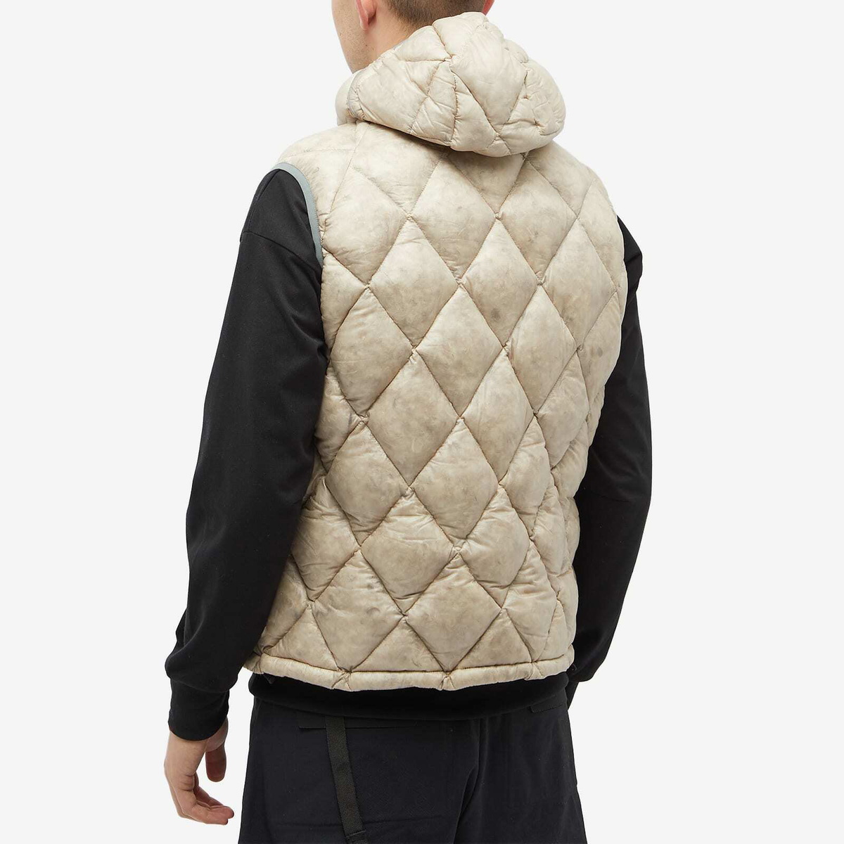 ROA Men's Light Down Vest in Oatmeal ROA