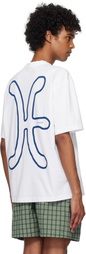 Kijun White 'Odyssey' Oversized T-shirt