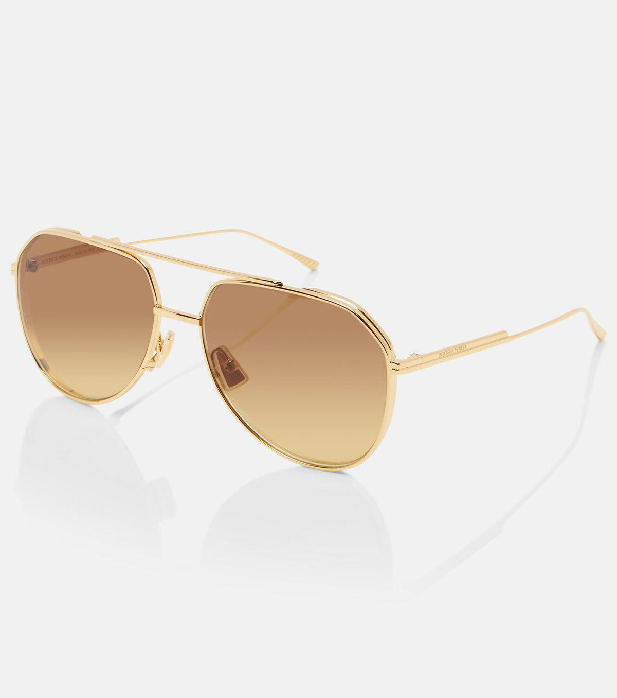 Bottega Veneta Light Ribbon aviator sunglasses