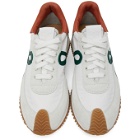 Loewe Off-White and Grey Flow Runner Sneakers
