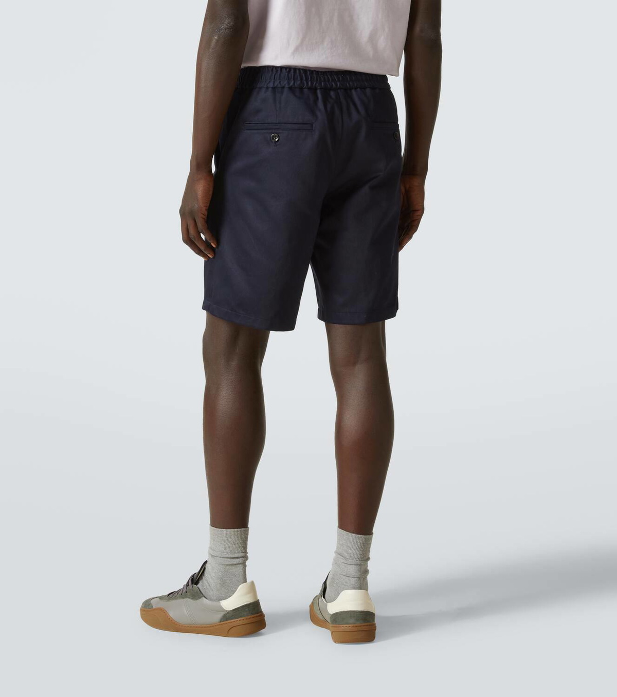 Ami Paris Cotton satin shorts AMI