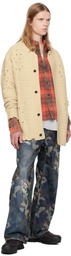 Andersson Bell Beige Roghen Wool Long Cardigan