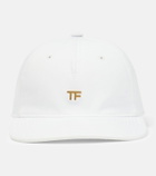 Tom Ford - Logo cotton canvas baseball cap