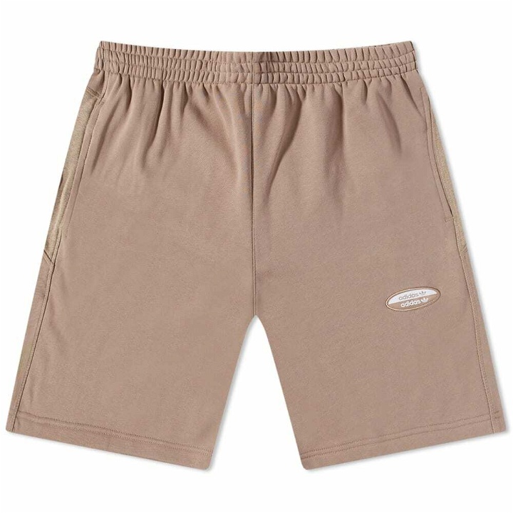Photo: Adidas Men's R.Y.V. Essential Shorts in Chalky Brown