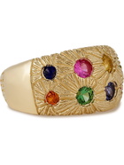 Bleue Burnham - 9-Karat Recycled Gold Sapphire Ring - Gold