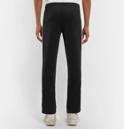 Sandro - Striped Cotton-Blend Jersey Trousers - Men - Black