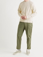 OFFICINE GÉNÉRALE - Baptiste Garment-Dyed Fleece-Back Cotton-Jersey Sweatshirt - Neutrals