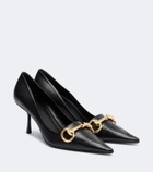 Gucci Boulevard Horsebit leather pumps