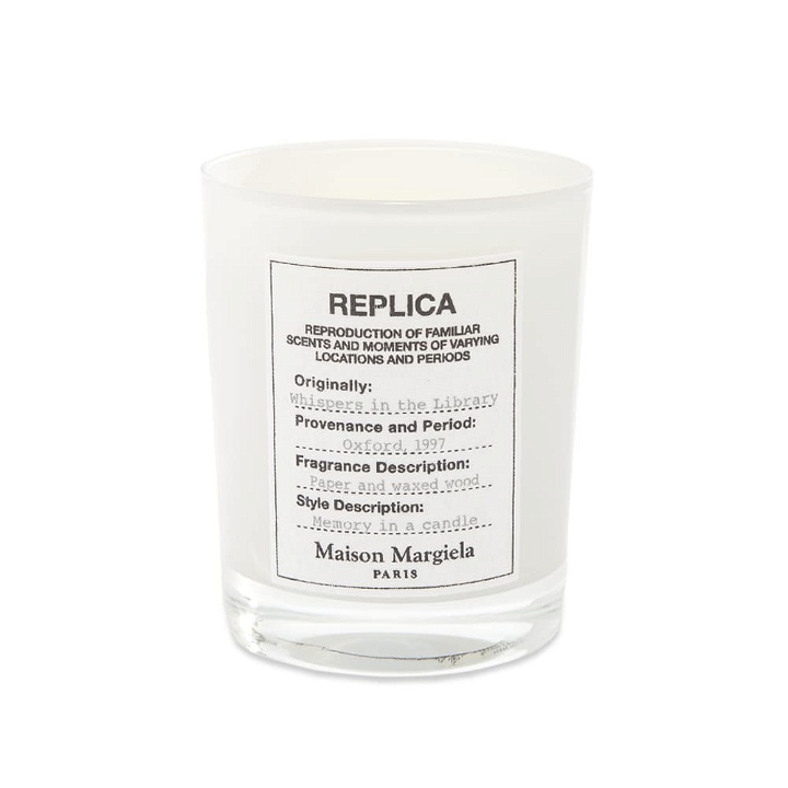 Photo: Maison Margiela Replica Whispers in the Library Candle