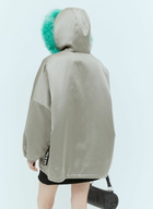 Gucci Satin Bomber Jacket