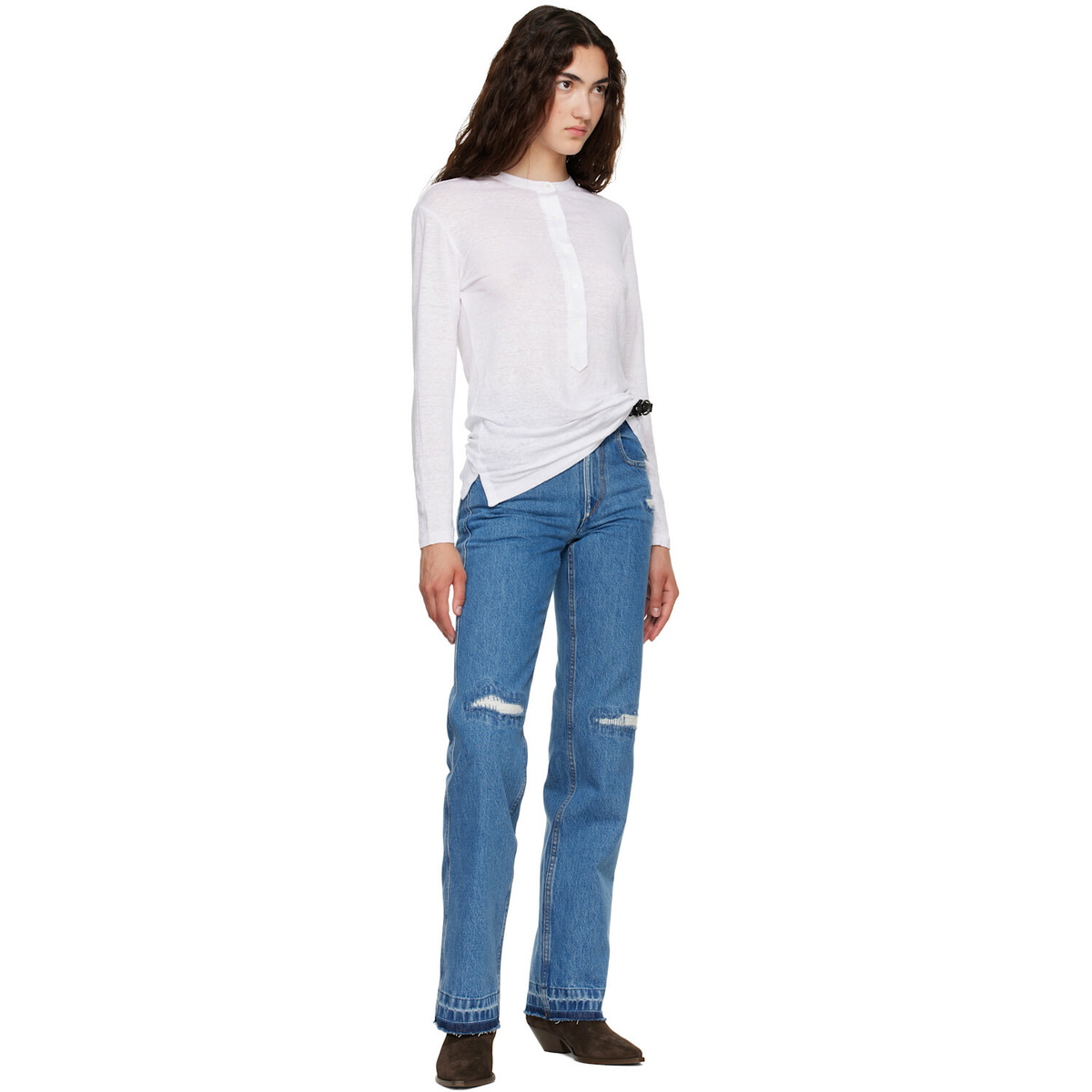 Isabel Marant Etoile White Lucy Henley