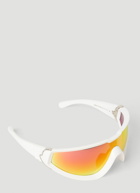 Moncler - Wrapid Shield Sunglasses in Orange