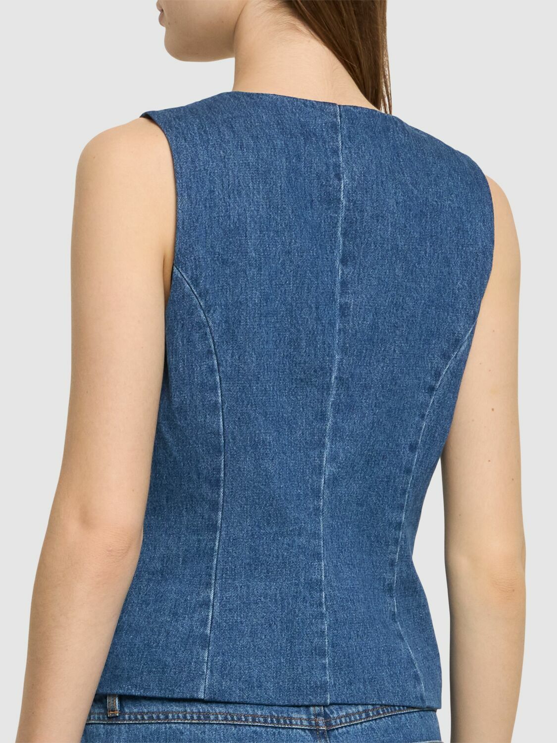 DESIGNERS REMIX Miles Cotton Denim Vest