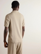 Hanro - Stretch-Jersey Polo Shirt - Neutrals