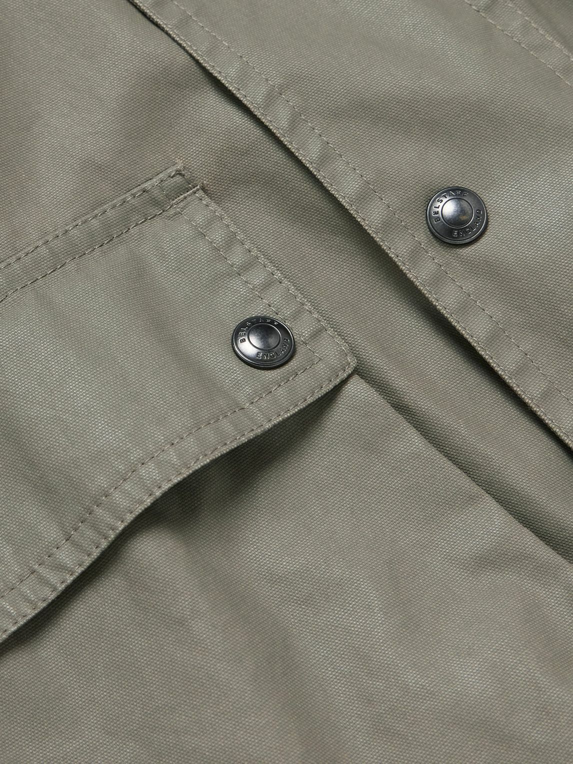 Belstaff - Fieldmaster Waxed Cotton-Blend Jacket - Gray