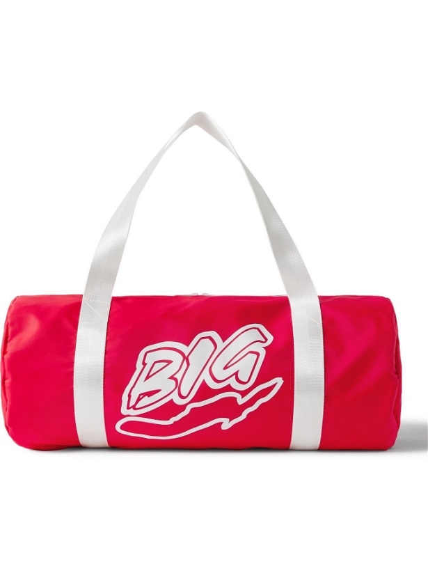 Photo: Y,IWO - Logo-Print Nylon Duffle Bag