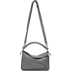 Loewe Grey Small Puzzle Bag