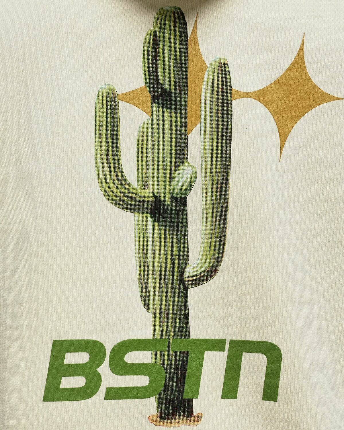 Bstn Brand Big Cactus Hoody Yellow - Mens - Hoodies