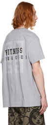 Givenchy Grey 'Witness Miracles' T-Shirt