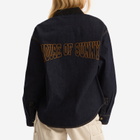 House Of Sunny Women's Chainstitch Shirt in Indigo