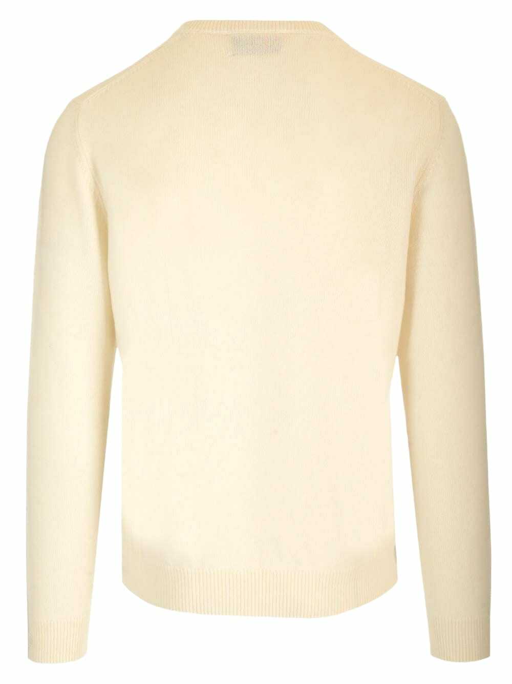 Ballantyne Double Yarn Cashmere Diamond Sweater