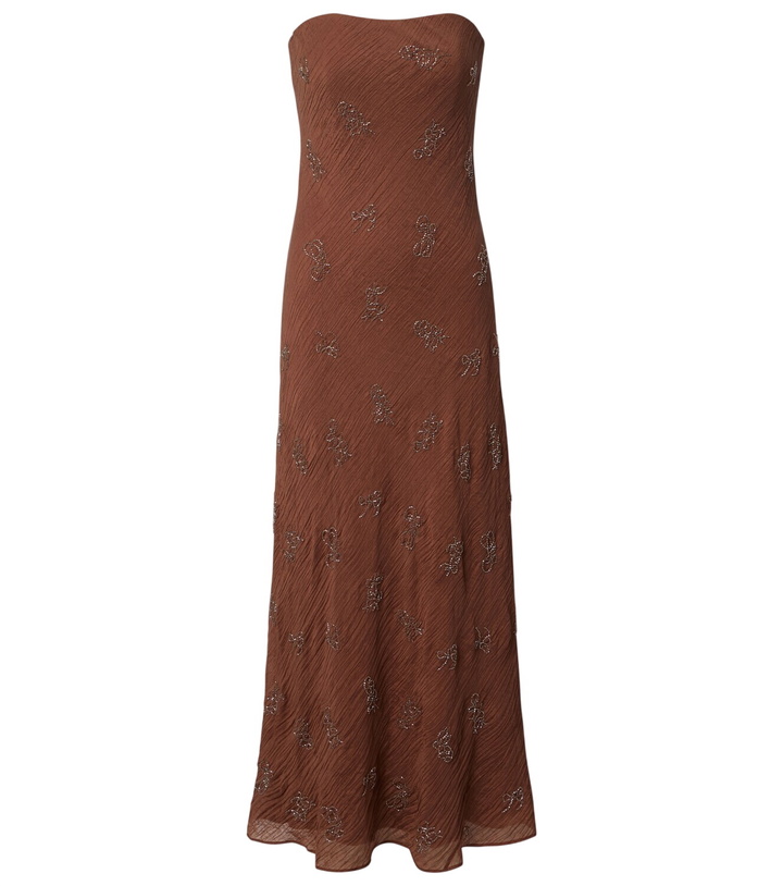 Photo: Staud Cassie beaded organza maxi dress