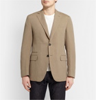 Berluti - Tan Slim-Fit Linen and Silk-Blend Blazer - Men - Brown