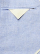 OLIVER SPENCER - Fairway Unstructured Linen Suit Jacket - Blue