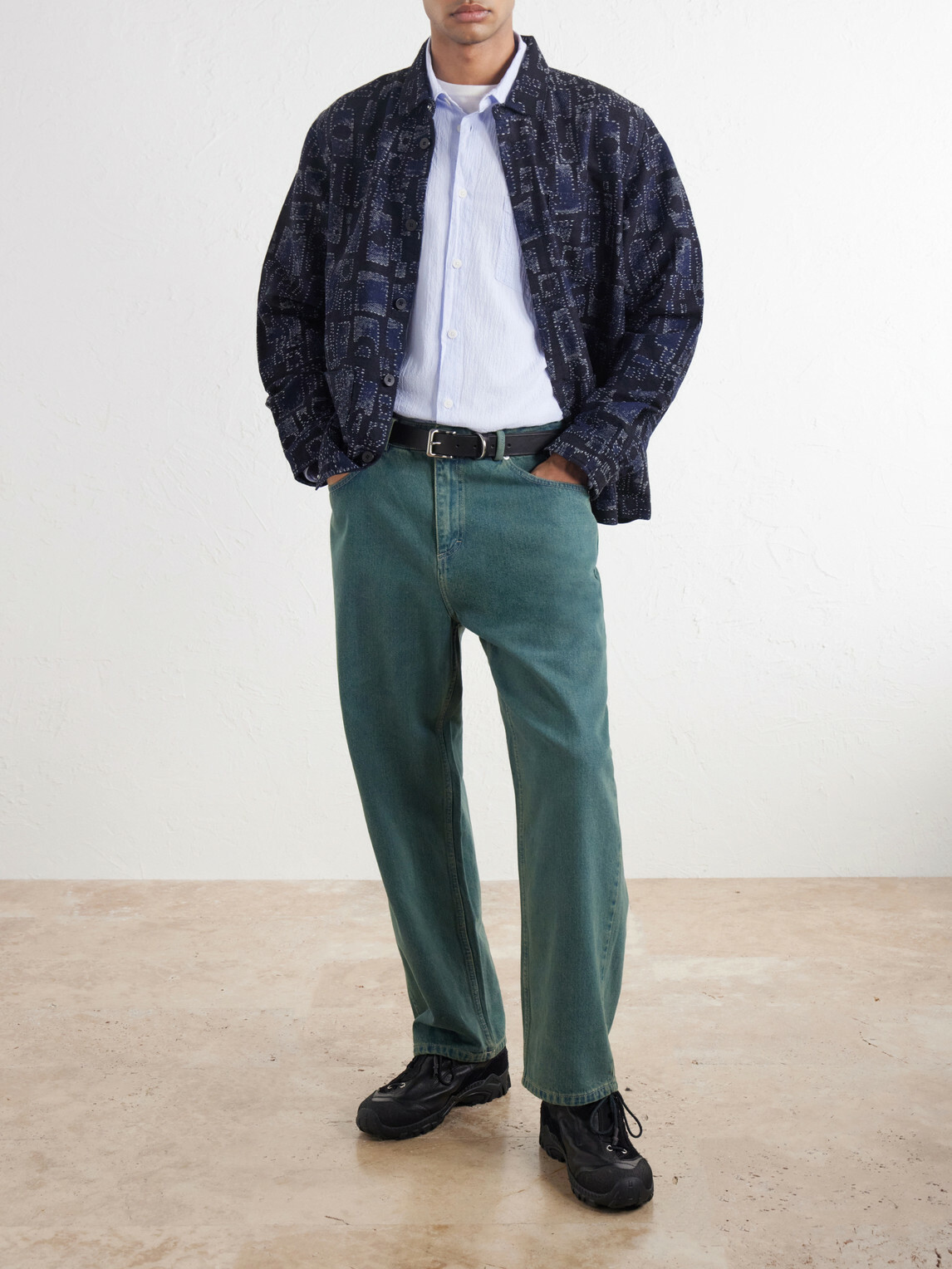 Folk - Barrel-Leg Jeans - Green