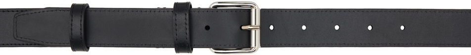 COMME des GARÇONS WALLETS Black Classic Belt