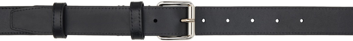 Photo: COMME des GARÇONS WALLETS Black Classic Belt