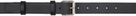 COMME des GARÇONS WALLETS Black Classic Belt