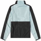 Grand Collection Crinkle Nylon Jacket in Black/Powder Blue