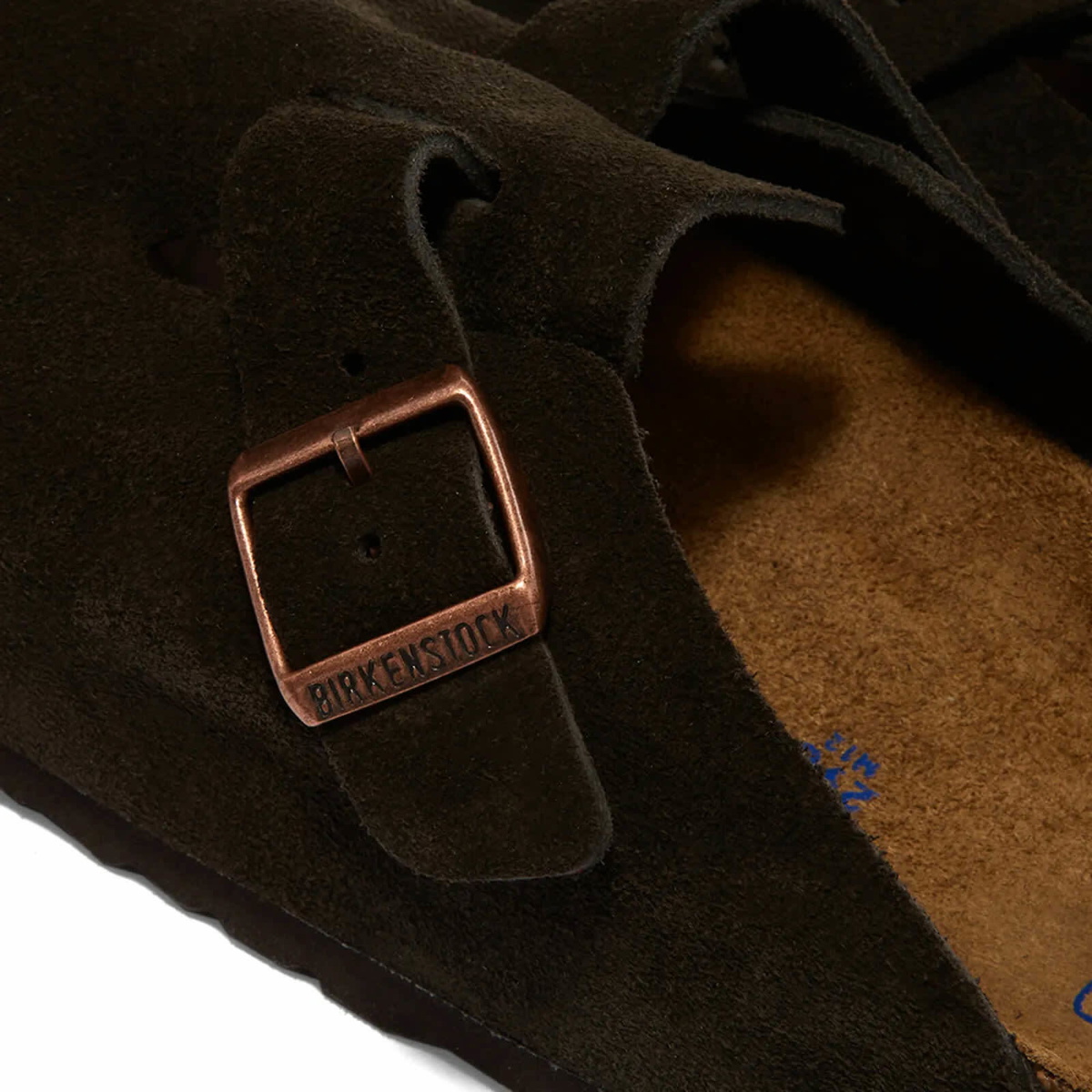 Birkenstock Boston SFB Clog - Mocha Suede