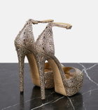 Jimmy Choo - Max 150 embellished platform sandals