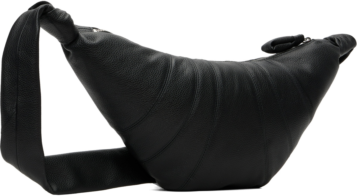 LEMAIRE Black Medium Croissant Bag