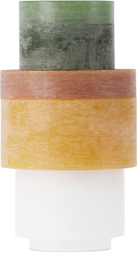 Photo: Stan Editions Yellow & Green Stack 05 Candle Set