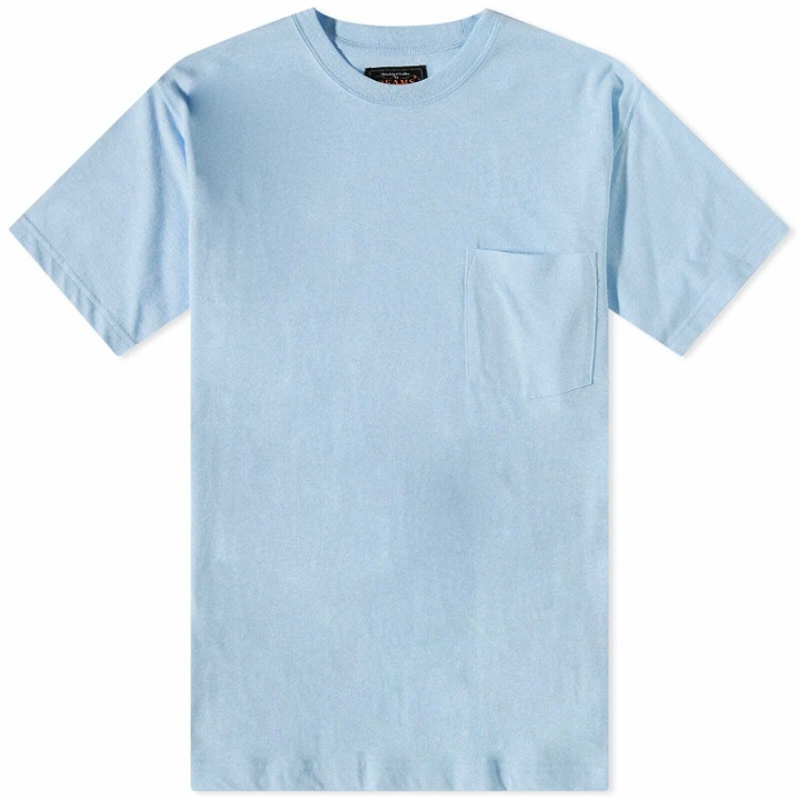 Photo: Beams Plus Men's Pocket T-Shirt in Sax