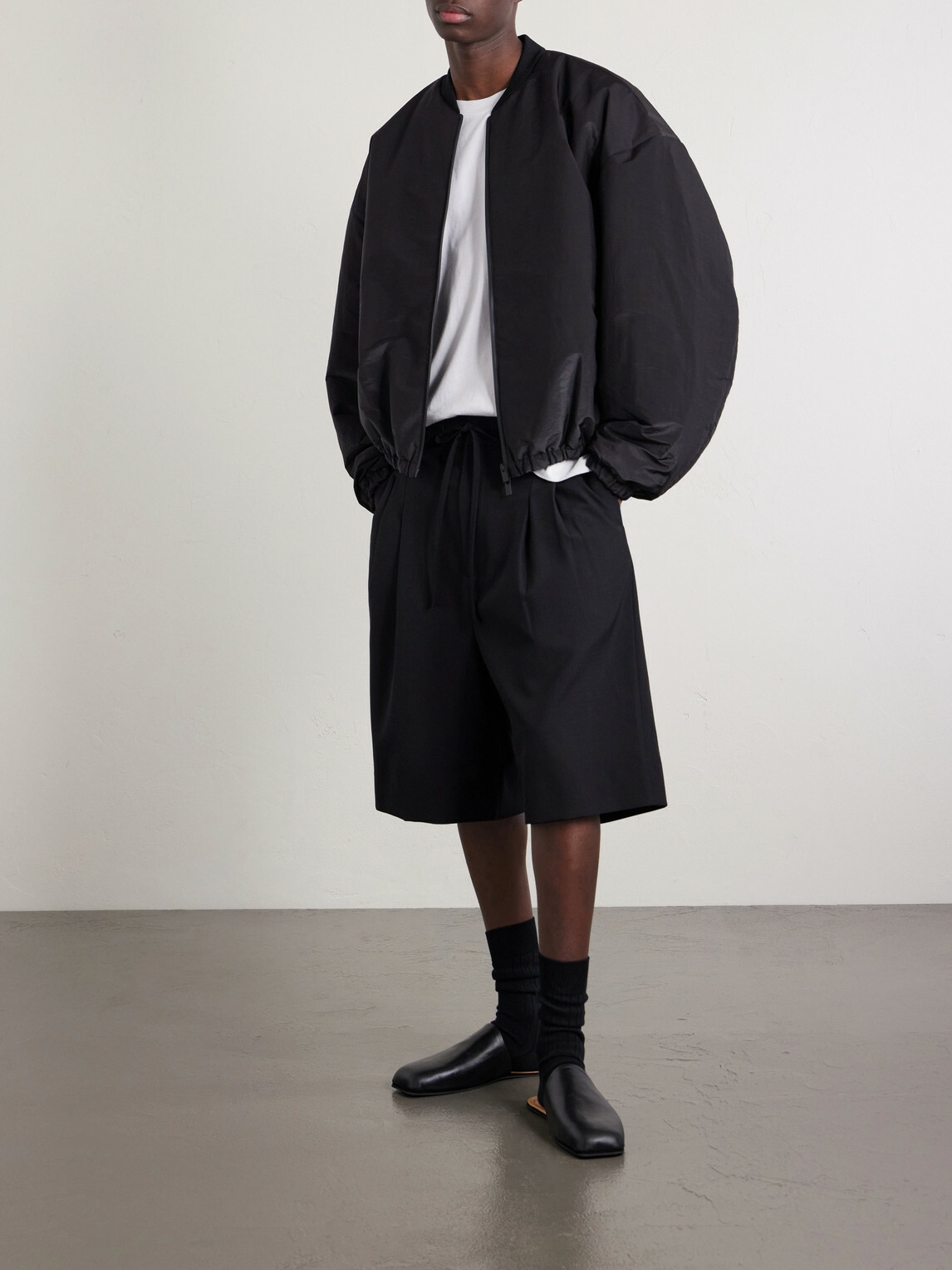 Fear of God - Padded Shell Bomber Jacket - Black