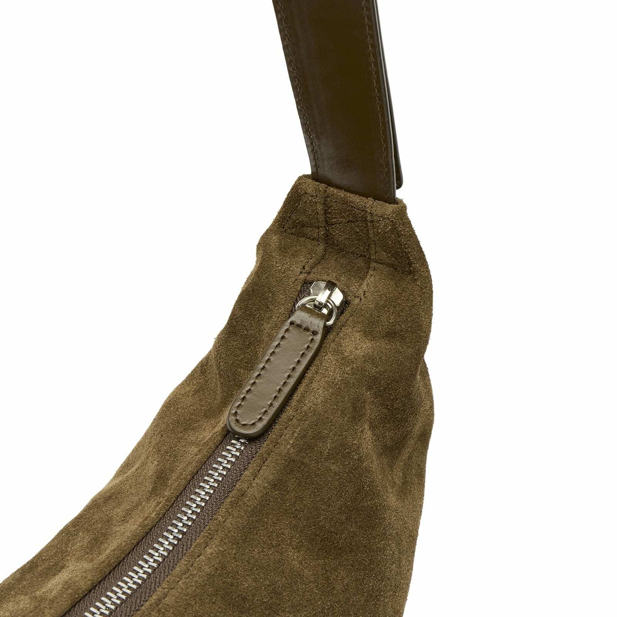Nothing Written Women's HT Suede Shoulder Bag in Caramel 