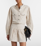 Marant Etoile Kaina broderie anglaise blouse