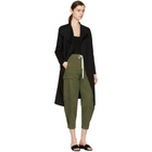 T by Alexander Wang Green Twill Cargo Pants