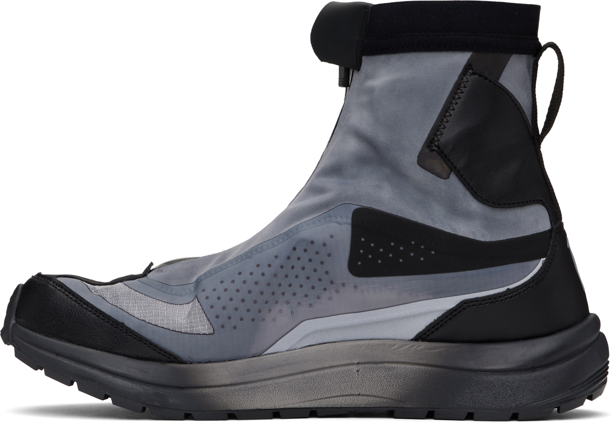 11 by Boris Bidjan Saberi Gray Salomon Edition Bamba 2 High GTX V2 Sneakers