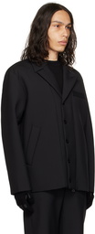 sacai Black Suiting Bonding Jacket