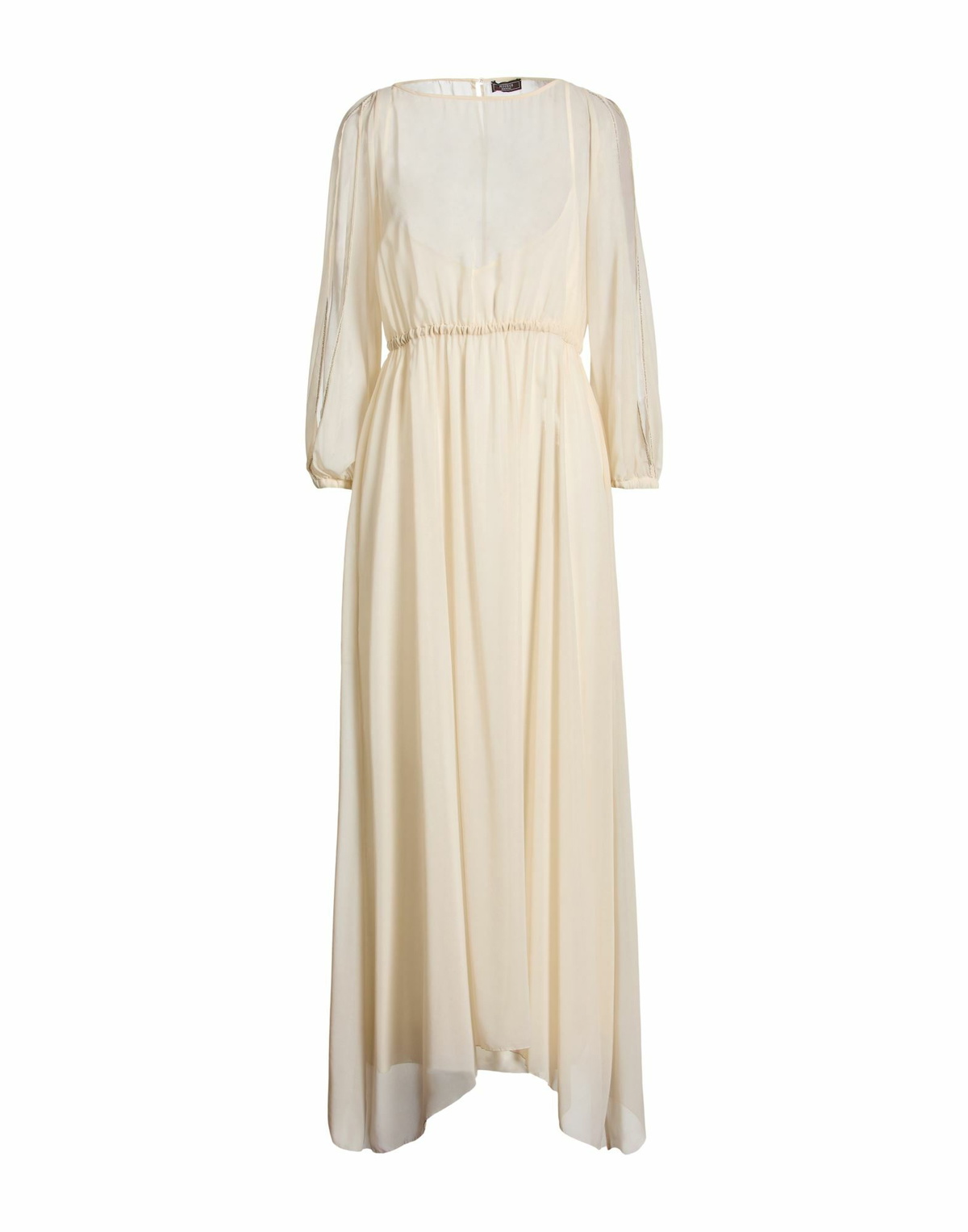 Peserico Womens Maxi dress in Beige