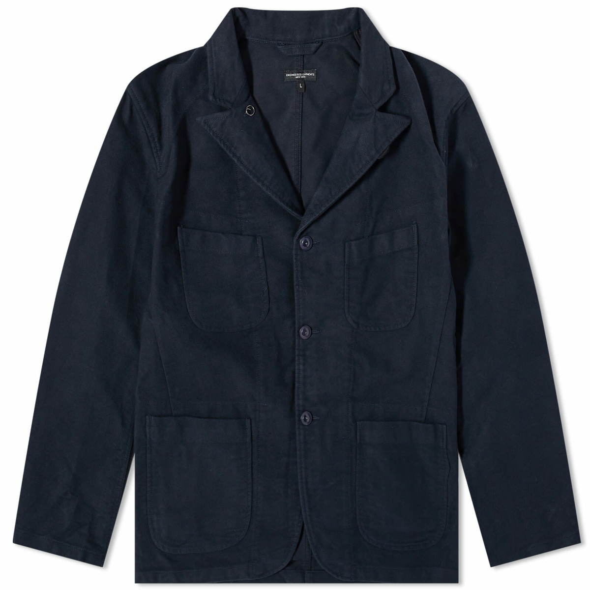 Engineered Garments Men's Suffolk Shirt Jacket in Dark Navy