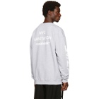 Heron Preston Grey DSNY Edition Uniform Sweatshirt