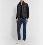 Canali - Merino Wool Half-Zip Sweater - Navy