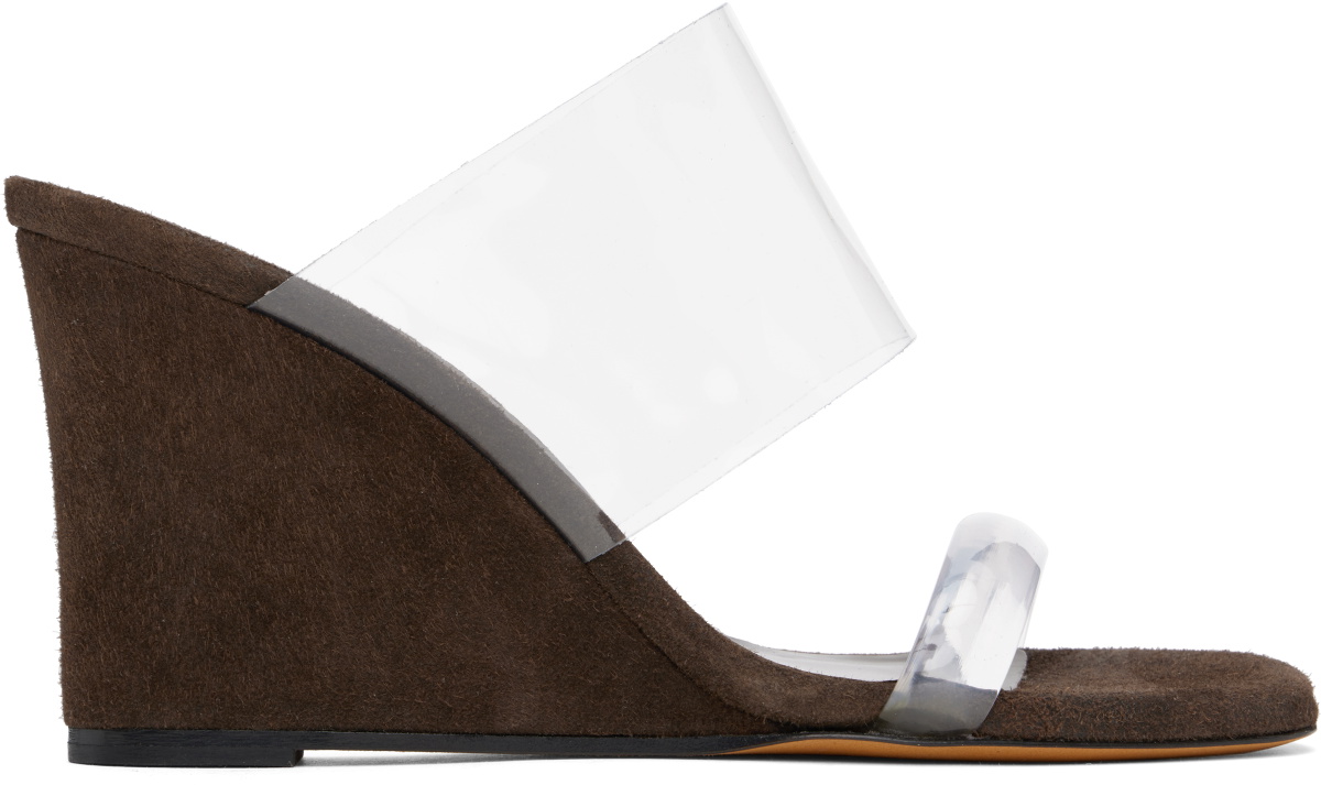 Maryam Nassir Zadeh Brown Olympia Wedge Heeled Sandals